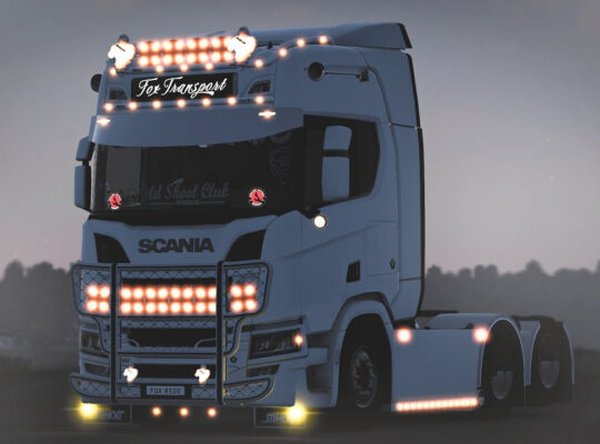 Euro Truck Simulator 2 Truckers MP světla moravskejhrac.cz